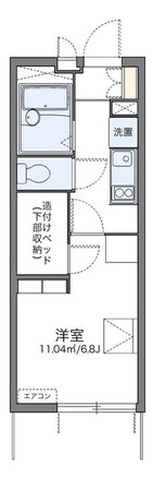 レオパレス府庁前の物件間取画像